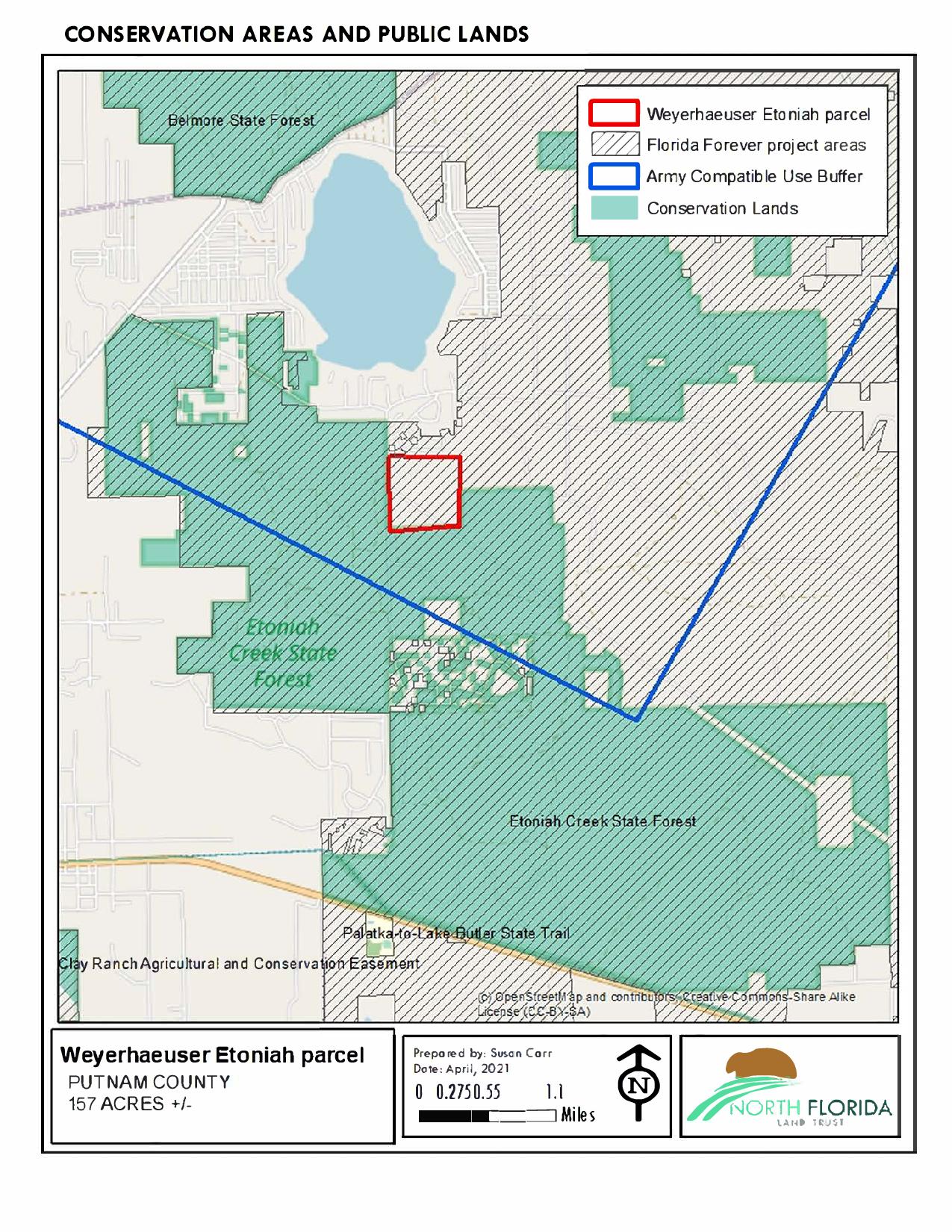 North Florida Land Trust has acquired a parcel of land for conservation