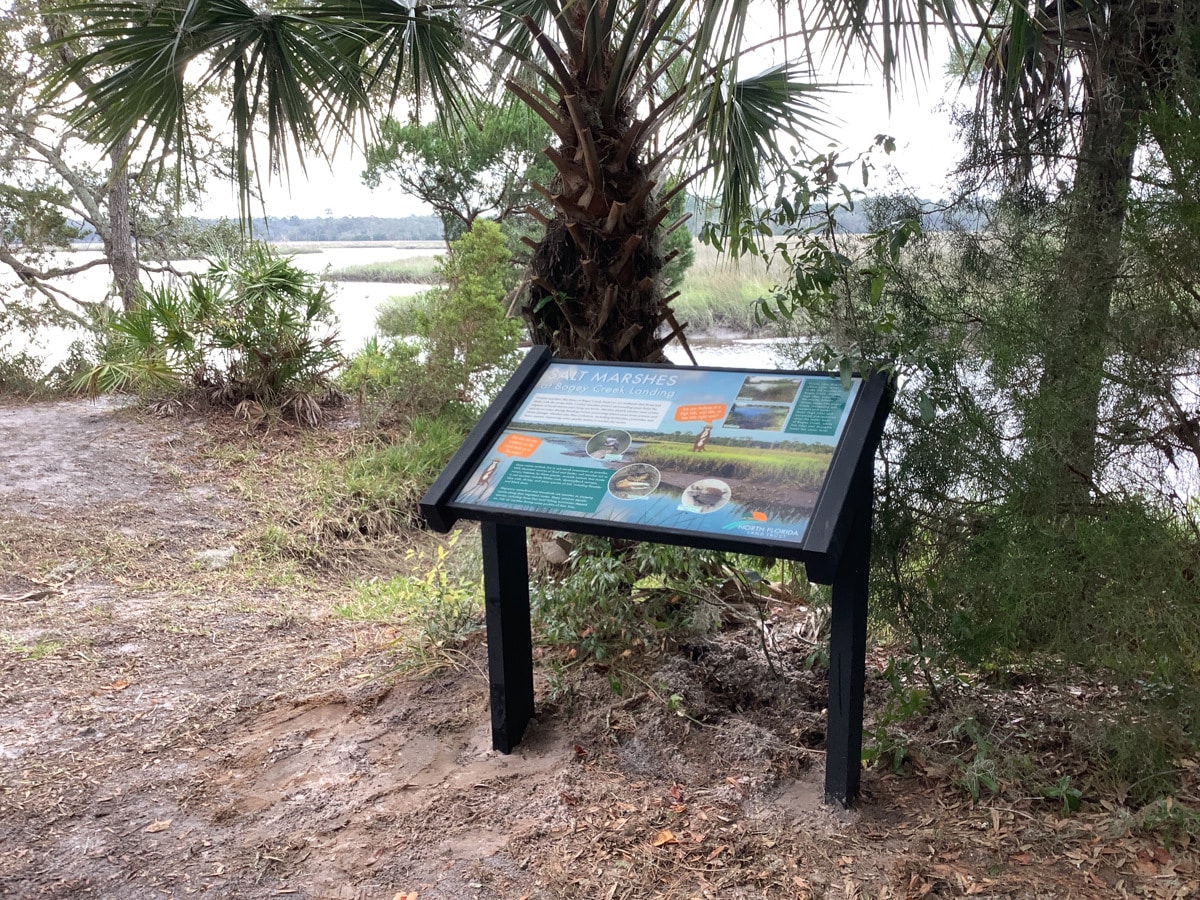 North Florida Land Trust Adds Interpretative Signs at Bogey Creek